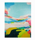 Tableau toile fait main Paysage abstrait