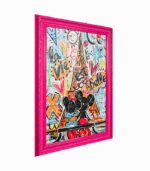 Tableau toile fait main ART DÉCO tag PARIS