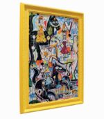 Tableau toile fait main CAVALIERES