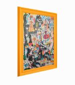 Tableau toile fait main CAVALIERES