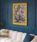 Tableau toile fait main CAVALIERES