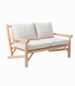 Canapé teck BALI 2 places