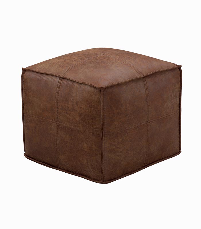 Pouf SABA cognac