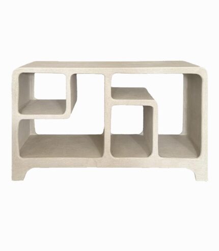 Etagère basse 4 niches SANTORIN