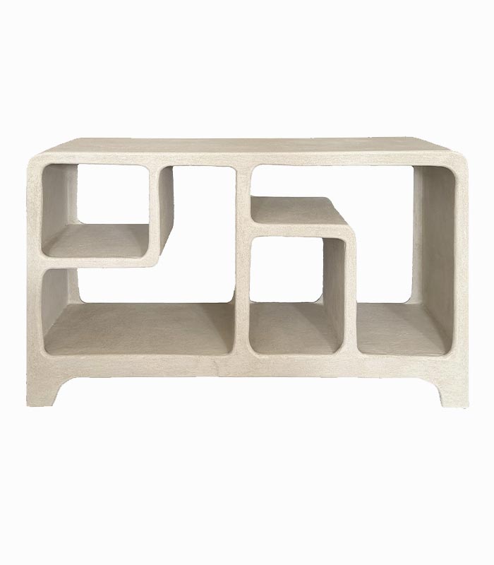 Etagère basse 4 niches SANTORIN