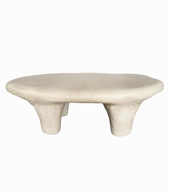 Table basse blanche SANTORIN