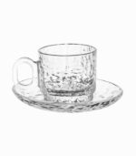 Coffret de 6 tasses en verre