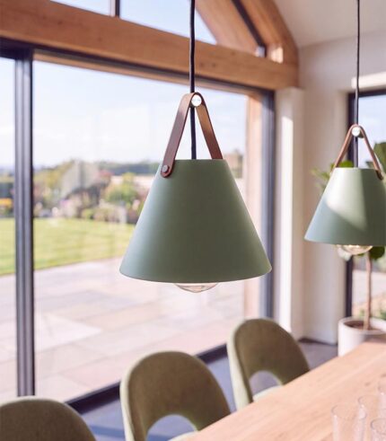 Suspension SOLK verte