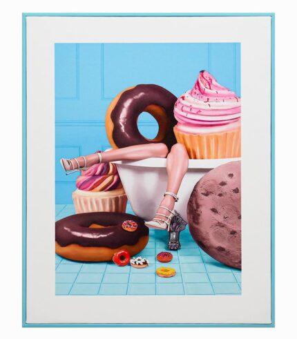 Tableau toile BAIN SUCRÉ