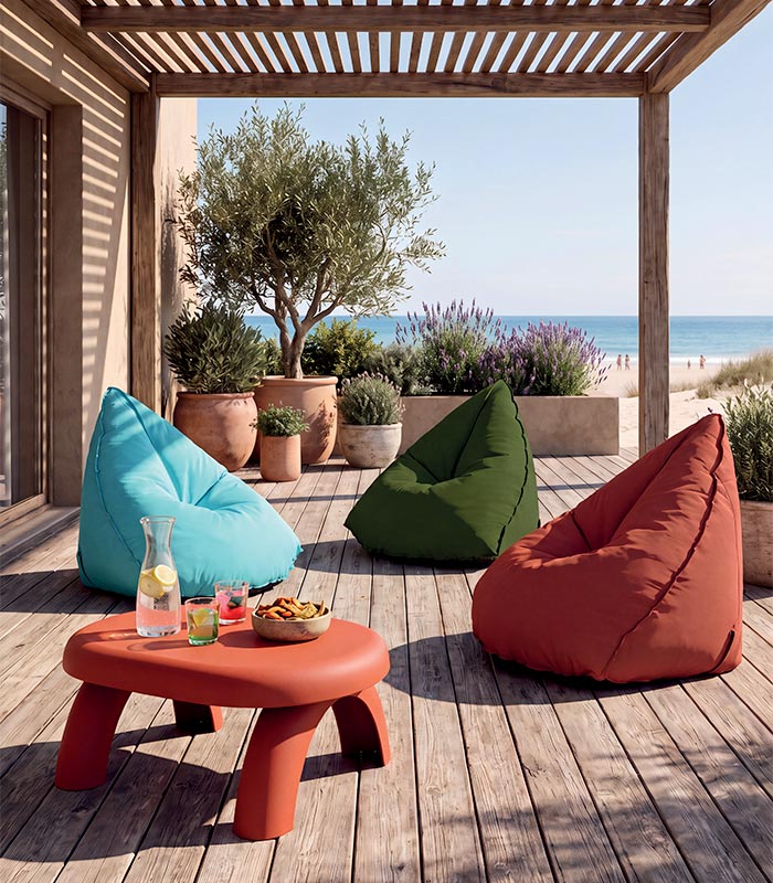 Pouf poire SUNNY
