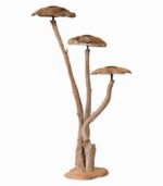 Lampadaire racines de teck MAKIAN