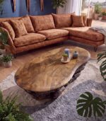 Table basse en teck