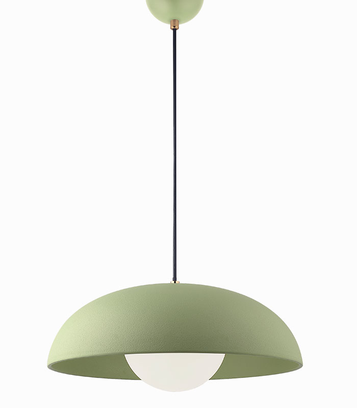 Suspension PECRIA vert mat Suspension PECRIA vert mat