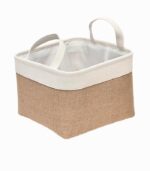 Panier de rangement bicolore