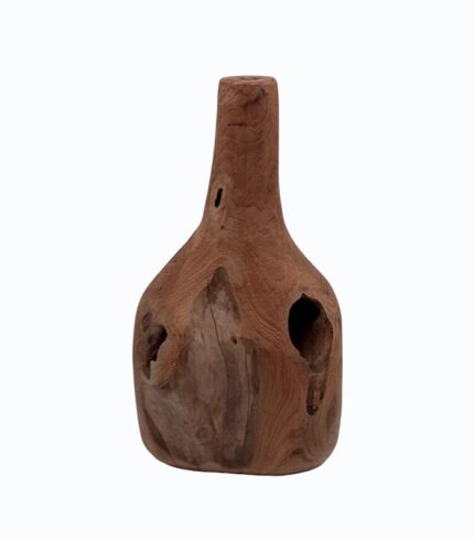 Vase en teck RIMBA